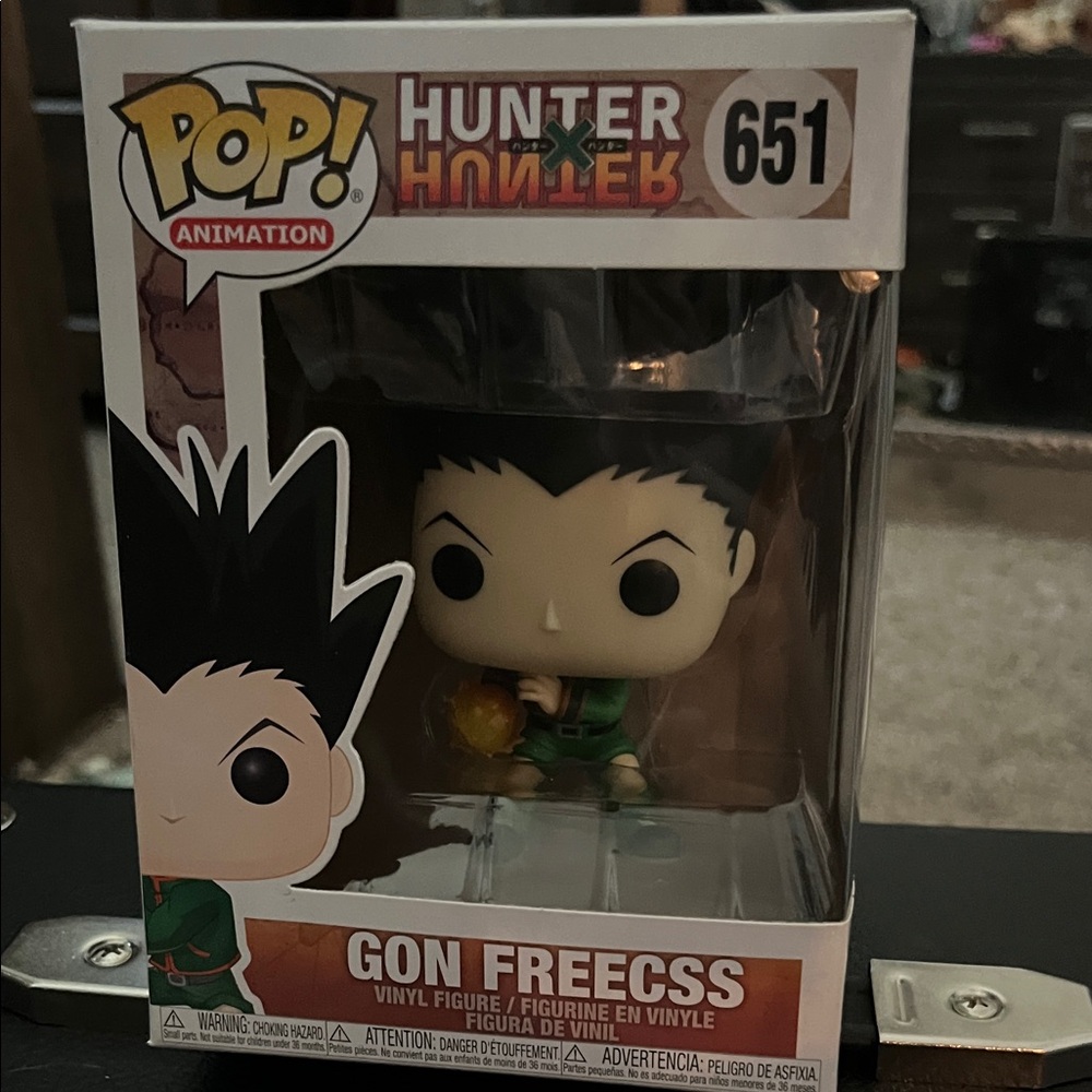 Funko Pop Animation Figure - Green and Black